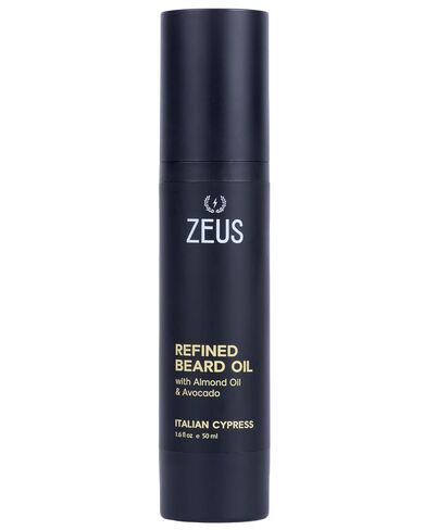 ZEUS Refined Beard Oil, Long Lasting, Thick & Fast Absorbing Oil, Leave In Beard Conditioner – MADE IN USA (Verbena Lime) 2 oz. in Kuwait