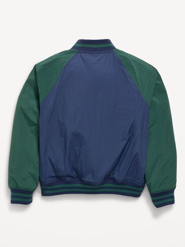 Old Navy Water-Resistant Bomber Jacket for Boys - Obscure Night in Kuwait