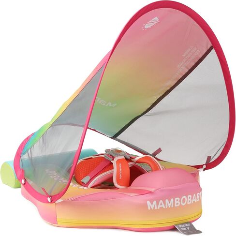 Mambobaby Float with Canopy, UPF 50+ Baby Swim Float in Kuwait