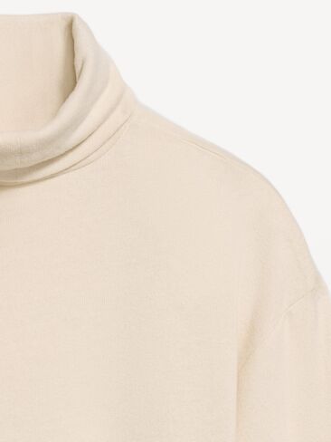 Old Navy Long-Sleeve Oversized Turtleneck Sweater - Wish Bone in Saudi Arabia