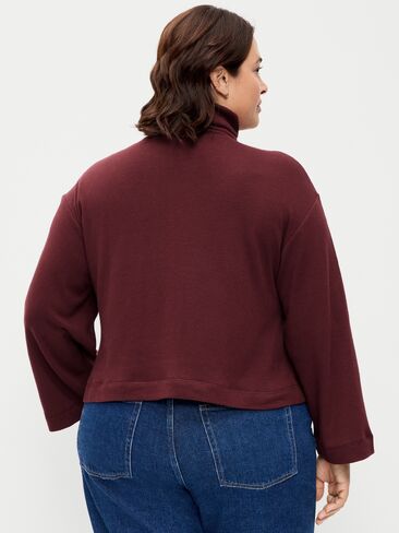 Old Navy Long-Sleeve Oversized Turtleneck Sweater - Reddy Or Not in Saudi Arabia