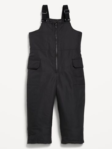 Old Navy Water-Resistant Snow-Bib Overalls for Toddler Boys - Black Jack in Kuwait