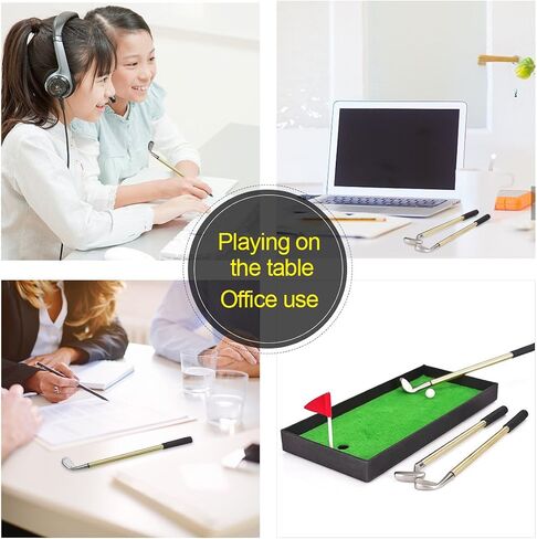 Juboury Golf Pen Gift Set,Mini Office Desk Golf Pens Game in Kuwait