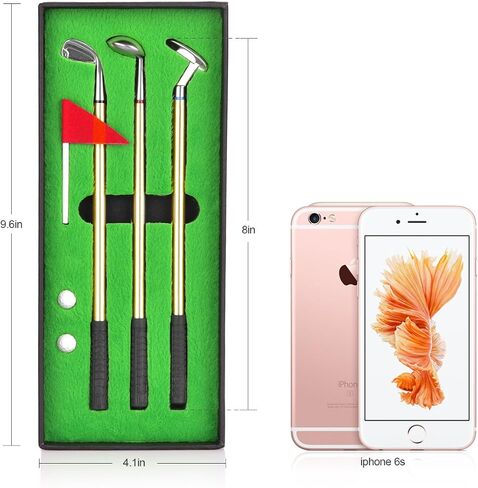 Juboury Golf Pen Gift Set,Mini Office Desk Golf Pens Game in Kuwait