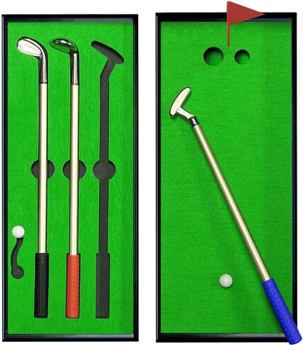 SANTA CASA Golf Pen Set, Mini Desktop Golf Putting Green Game in Kuwait