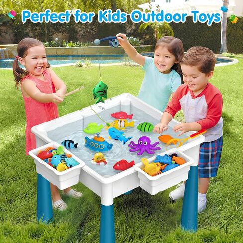 OCATO Kids Activity Table Toddlers Kids Table and Chair Set Water Tables in Kuwait