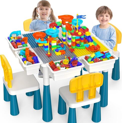 OCATO Kids Activity Table Toddlers Kids Table and Chair Set Water Tables in Kuwait