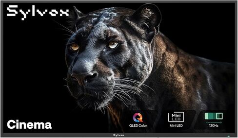 Sylvox 43 inch Outdoor TV, 1500 nits Full Sun Outdoor Smart TV, 4K UHD Outside Television IP55 Weatherproof, Auto Brightness, ATSC & NTSC Tuner, Support Bluetooth & 2.4G WiFi, for Outside, Backyard in Kuwait