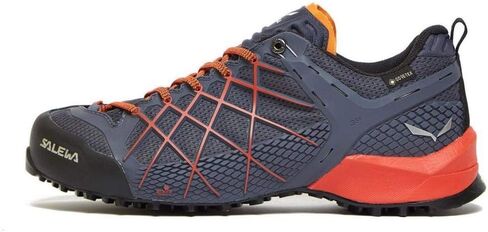 Salewa Men's MS Rapace GTX Trekking & Hiking Shoes, Blue Myrtle Fluo Green 5949, 10.5 in Kuwait