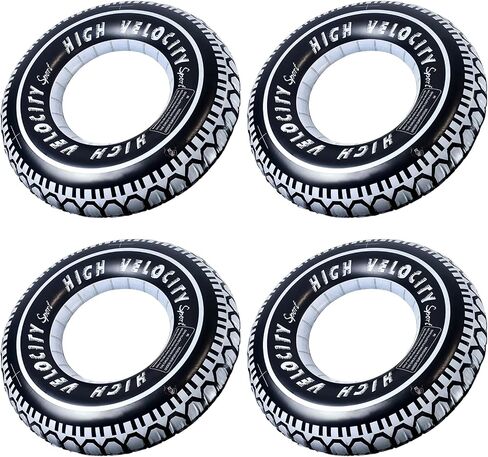 Inflatable Tire Pool Float for Adults Inflatable Giant Tire Tubes Tire Swimming Ring Tires Party Decoration for Swimming Pool Lake Ocean in Saudi Arabia