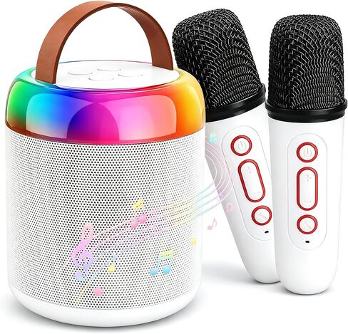 Mini Karaoke Machine Toy for Kids & Adult, Christmas Birthday Karaoke Toys Gifts for Boys Girls, Holiday Stocking Stuffer Party Favors Supplies in Saudi Arabia