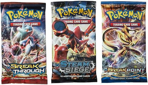 Pokémon TCG 3 Booster Packs, 30 Cards Total, 100% Authentic, Random Rares & Holofoils, 3 Blister Packs in Kuwait