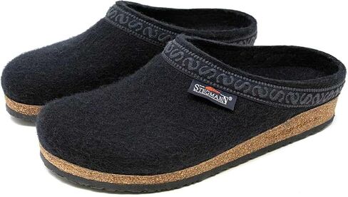 Stegmann Men's Wool Felt Clog with Cork Sole in Kuwait