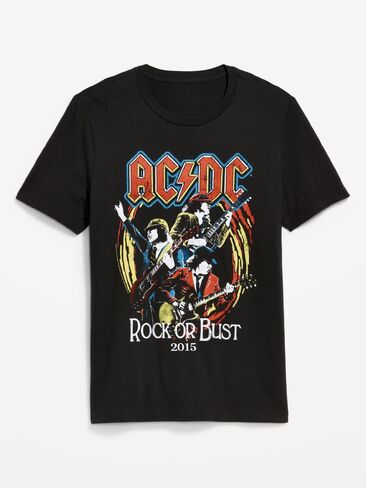 Old Navy ACDC™ T-Shirt - Black Spark in Kuwait