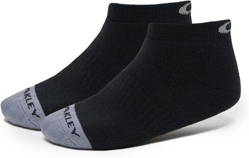 Oakley Black 5 Pack No Show Socks Cotton/Polyester Men's Large in Kuwait