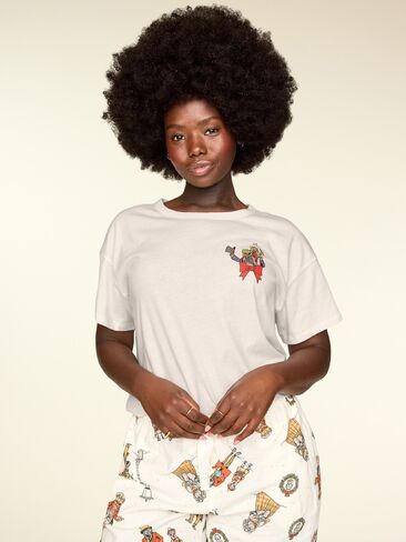 Old Navy Old Navy x Disney Muppets Oversized Graphic T-Shirt for Women - Disney Muppets (Match the Fam!) in Kuwait