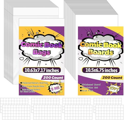 LOTMER 20 Sets Current Comic Book Bags and Boards in Saudi Arabia