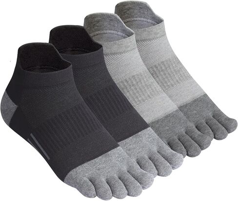 جوارب Meaiguo Toe Socks No Show Running خمسة أصابع للرجال والنساء 3-4 عبوات in Kuwait