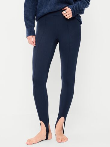 Old Navy High-Waisted Stirrup Leggings for Women - In the Navy in Kuwait