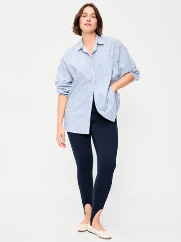 Old Navy High-Waisted Stirrup Leggings for Women - In the Navy in Kuwait