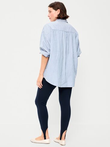 Old Navy High-Waisted Stirrup Leggings for Women - In the Navy in Kuwait