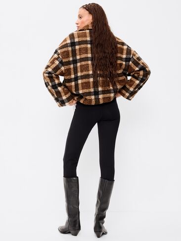 Old Navy High-Waisted Stirrup Leggings for Women - Black Jack in Kuwait