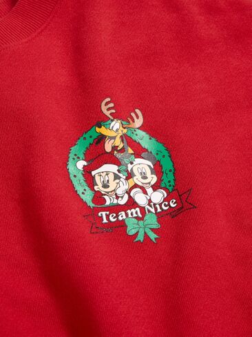 Old Navy Old Navy x Disney Oversized Graphic Sweatshirt for Women - Amaryllis in Saudi Arabia