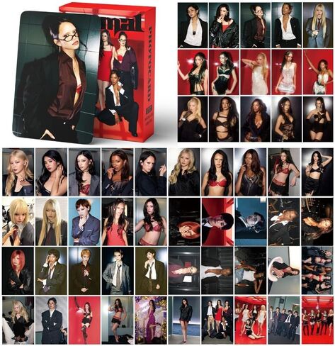 KATSEYE Animal Lomo Cards Set,127PCS Kpop Photocards & Stickers,Animal Wild Album Merch for Fans Collection Gift in Saudi Arabia