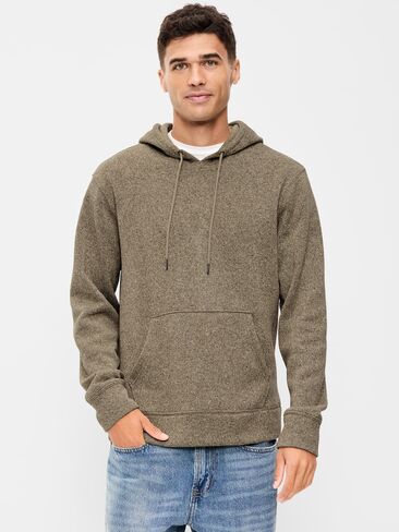 Old Navy Sweater Fleece Pullover Hoodie - Camel Brown in Kuwait