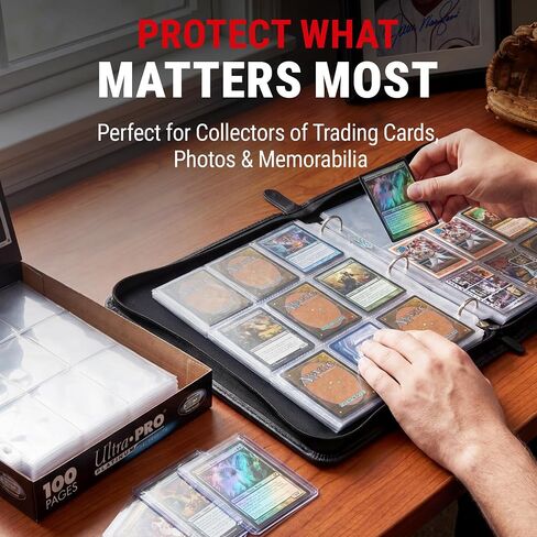 Ultra Pro Platinum 9-Pocket Binder Pages, 100 Pages in Saudi Arabia