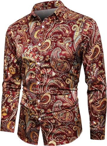 QZH.DUAO Men's & Boys Hawaiian Shirt Short Sleeve Cuban Collar Tropical Holiday Summer Beach Shirts in Kuwait