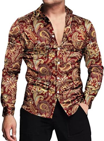 QZH.DUAO Men's & Boys Hawaiian Shirt Short Sleeve Cuban Collar Tropical Holiday Summer Beach Shirts in Kuwait