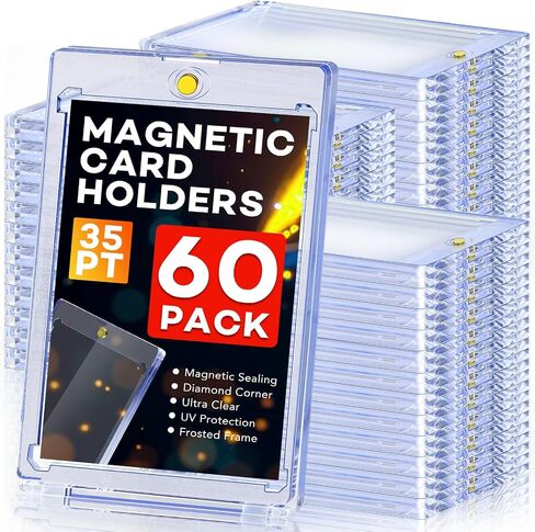 ZENOWICK 20ct Magnetic Card Holders, 35pt One Touch Card Holder in Saudi Arabia