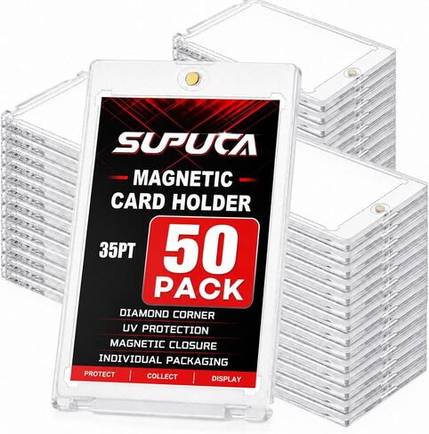 100ct Magnetic Card Holder, 35PT One Touch Card Holder in Kuwait