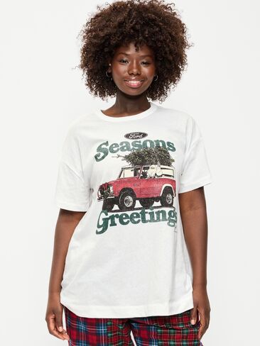 Old Navy Ford Bronco™ Oversized Tunic T-Shirt - Calla Lilies in Saudi Arabia