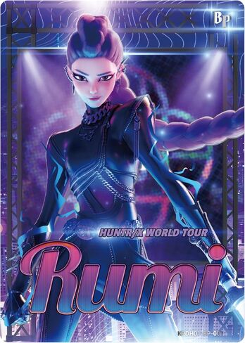 Kpop Demon Hunters, Collectible Trading Cards, Energy Edition, Series 1, 12 Packs, 8 Cards/Pack in Kuwait