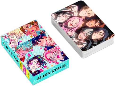 Anime Alien Stage Cards Photocards Set, 96PCS in Saudi Arabia