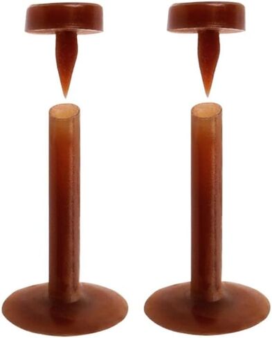 Pierced Owl - Pair of 16GA Flesh Tone Flexible Bioflex Removable Push Top Piercing Retainers, Metal & Allergy Free for Lips, Ears, Nose, Labret, Monroe in Kuwait