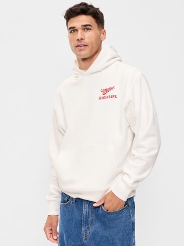 Old Navy Essential Popover Graphic Hoodie - Calla Lilies in Kuwait