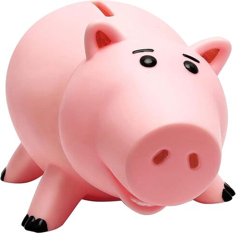 Piggy Bank, Cute Plastic Coin Bank for Boys and Girls, Unbreakable Pig Money Bank for Kids Gift (Pink) in Kuwait