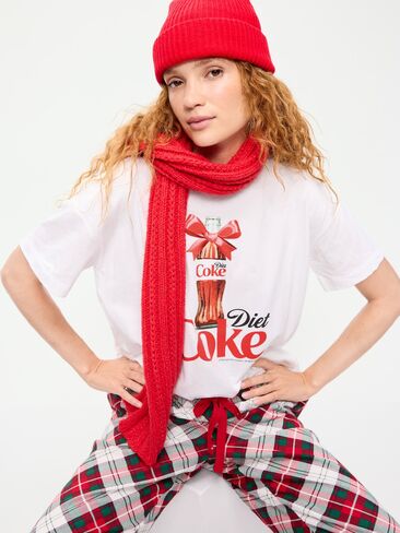 Old Navy Diet Coke® Oversized Tunic T-Shirt - Calla Lilies in Saudi Arabia