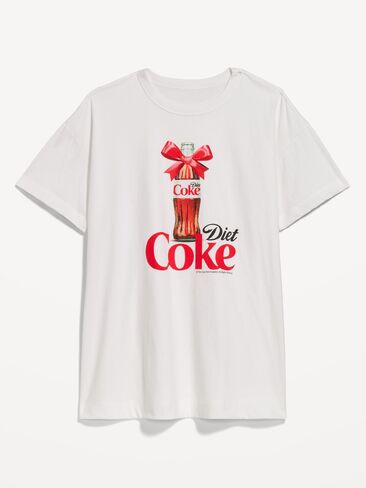 Old Navy Diet Coke® Oversized Tunic T-Shirt - Calla Lilies in Saudi Arabia