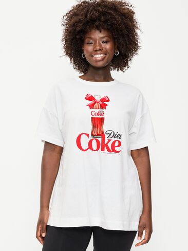 Old Navy Diet Coke® Oversized Tunic T-Shirt - Calla Lilies in Saudi Arabia