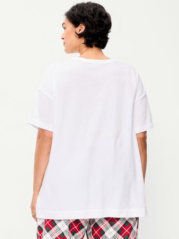 Old Navy Diet Coke® Oversized Tunic T-Shirt - Calla Lilies in Saudi Arabia