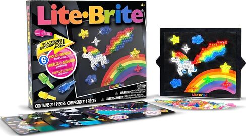 Lite Brite Classic, Favorite Retro Toy - Create Art with Light, STEM, Educational Learning, Holiday, Birthday, Gift, Boys, Kid, Toddler, Girls Age 4+ in Saudi Arabia