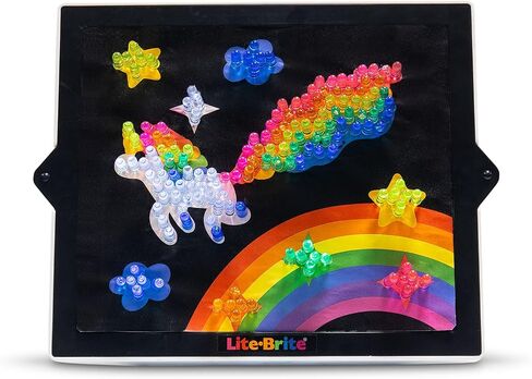 Lite Brite Classic, Favorite Retro Toy - Create Art with Light, STEM, Educational Learning, Holiday, Birthday, Gift, Boys, Kid, Toddler, Girls Age 4+ in Saudi Arabia