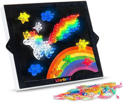 Lite Brite Classic, Favorite Retro Toy - Create Art with Light, STEM, Educational Learning, Holiday, Birthday, Gift, Boys, Kid, Toddler, Girls Age 4+ in Saudi Arabia