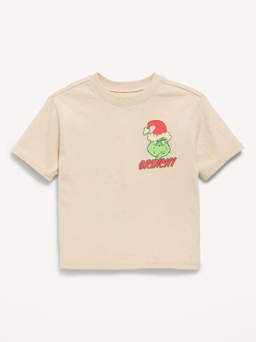 Old Navy Dr. Seuss™ Grinch Oversized Unisex Graphic T-Shirt for Toddler - Wish Bone in Kuwait