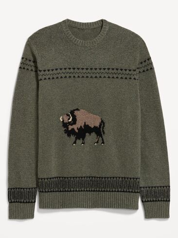 Old Navy SoSoft Crew-Neck Sweater - Buffalo in Kuwait