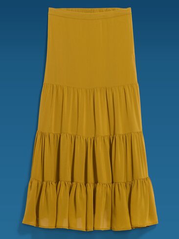 Old Navy Old Navy x Altuzarra Tiered Swing Maxi Skirt - Oakmoss in Saudi Arabia